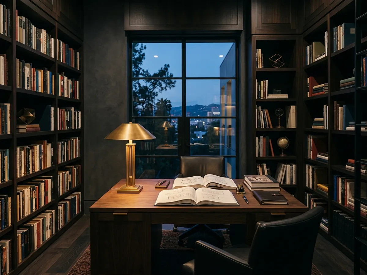 Executive study and research library